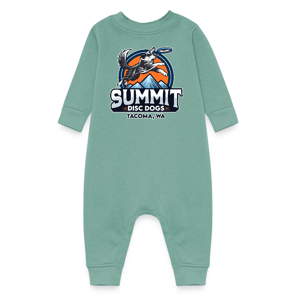 Summit disc dogs Baby Fleece One Piece - saltwater