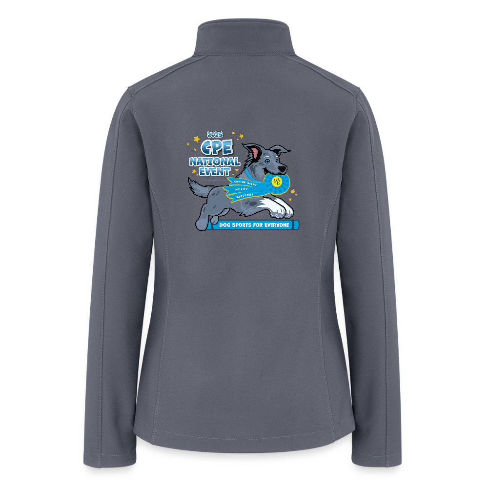 Team Pawley CPE 2025  Women’s Soft Shell Jacket - gray
