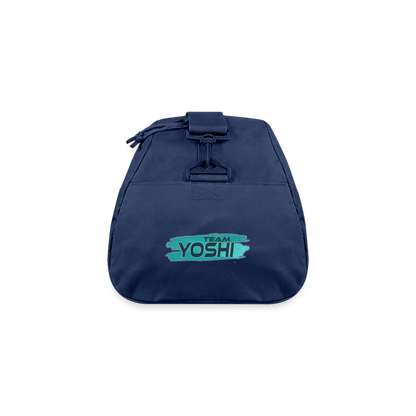 Y O S H I Recycled Duffel Bag - navy