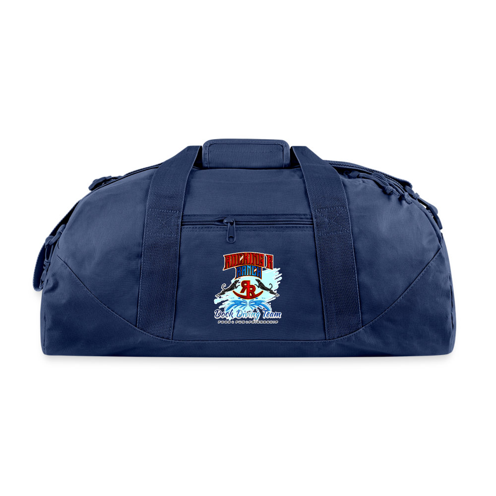 ROCKIN RANCH Recycled Duffel Bag - navy