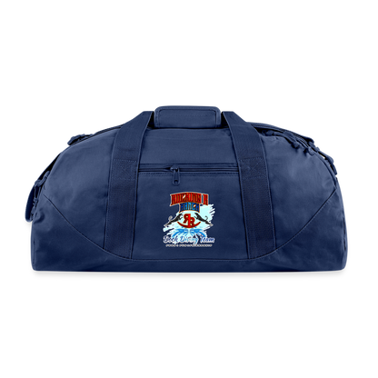 ROCKIN RANCH Recycled Duffel Bag - navy