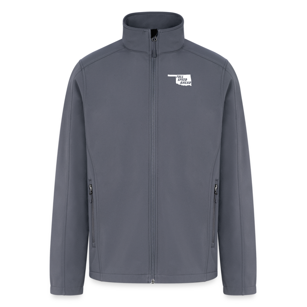 FULL SPEED AHEAD Men’s Soft Shell Jacket - gray