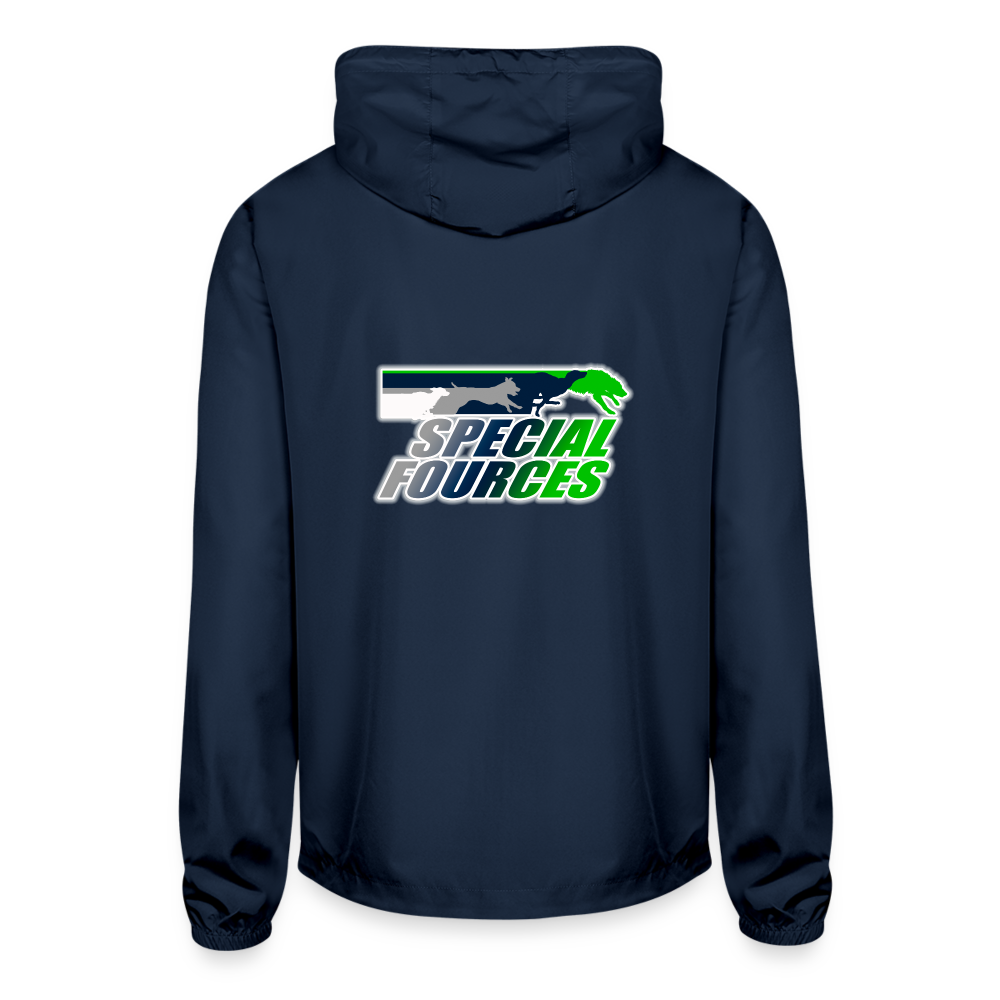 SPECIAL FORCES FLYBALL  Unisex Lightweight Windbreaker Jacket - navy