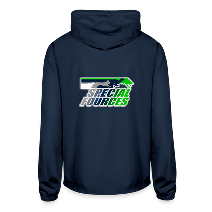 SPECIAL FORCES FLYBALL  Unisex Lightweight Windbreaker Jacket - navy