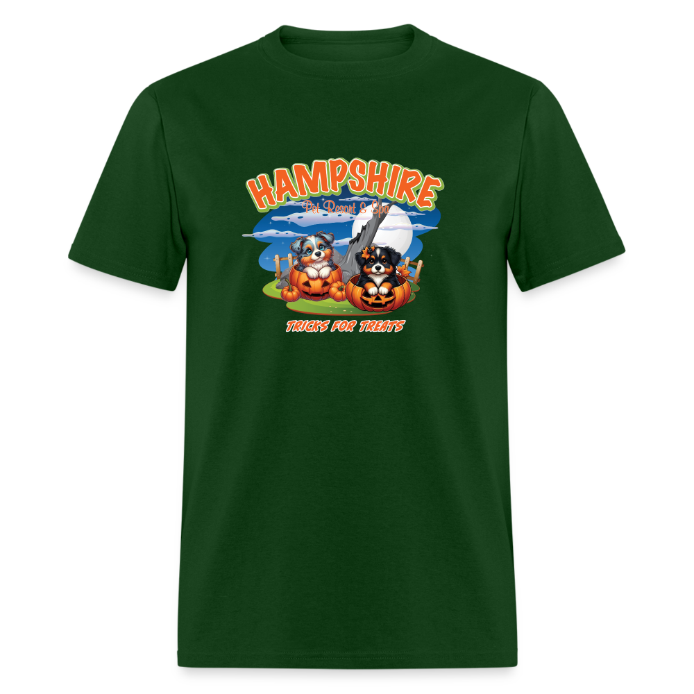 HAMPSHIRE PET - HALLOWEEN Unisex Classic T-Shirt - forest green