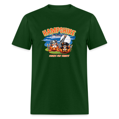 HAMPSHIRE PET - HALLOWEEN Unisex Classic T-Shirt - forest green