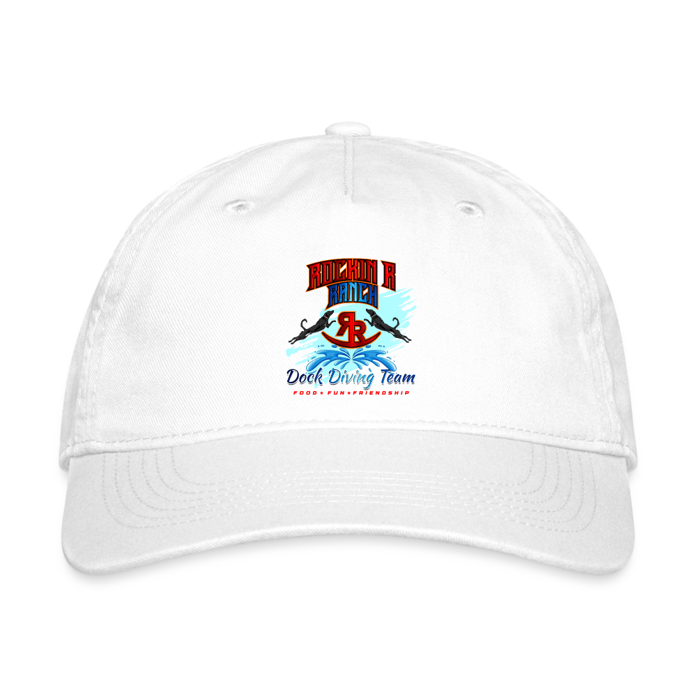 ROCKIN RANCH Organic Baseball Cap - white