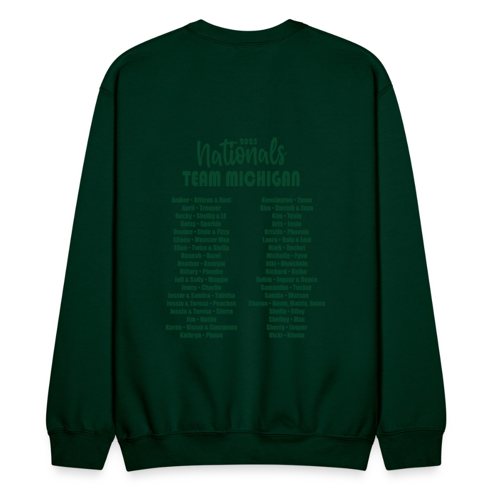 CPE TEAM MICHIGAN Crewneck Sweatshirt - forest green