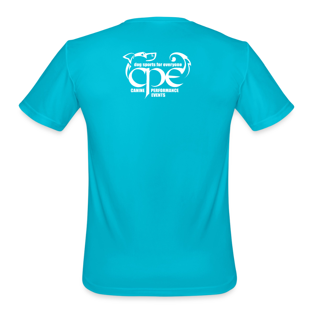 RUDY Men’s Moisture Wicking Performance T-Shirt - turquoise