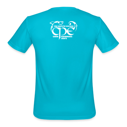 RUDY Men’s Moisture Wicking Performance T-Shirt - turquoise
