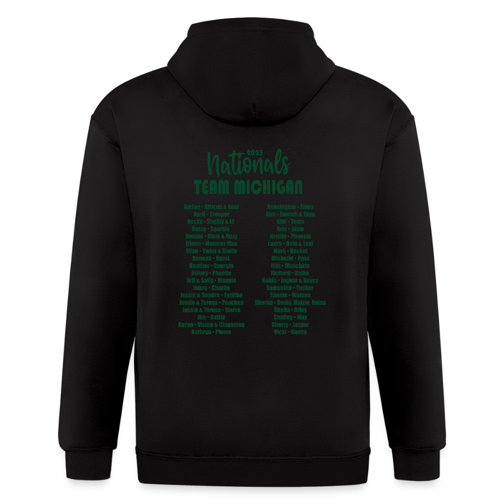 Kimba - CPE TEAM MICHIGAN Zip Hoodie - black