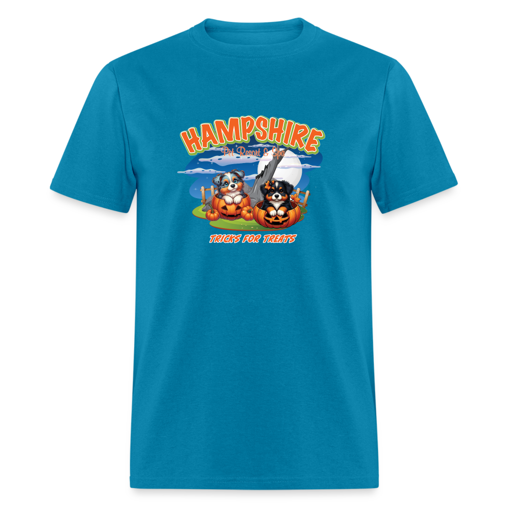 HAMPSHIRE PET - HALLOWEEN Unisex Classic T-Shirt - turquoise