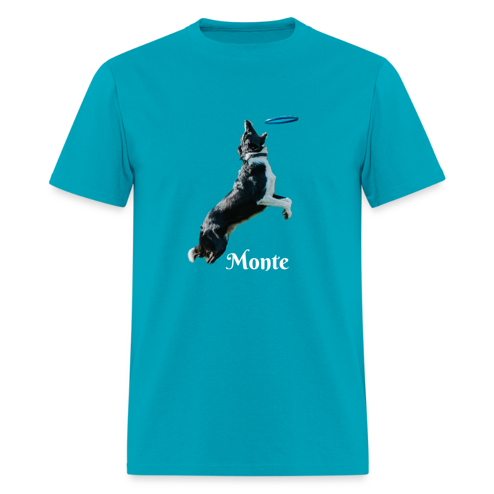 MONTY-  WOOF CREEK Unisex Classic T-Shirt - turquoise