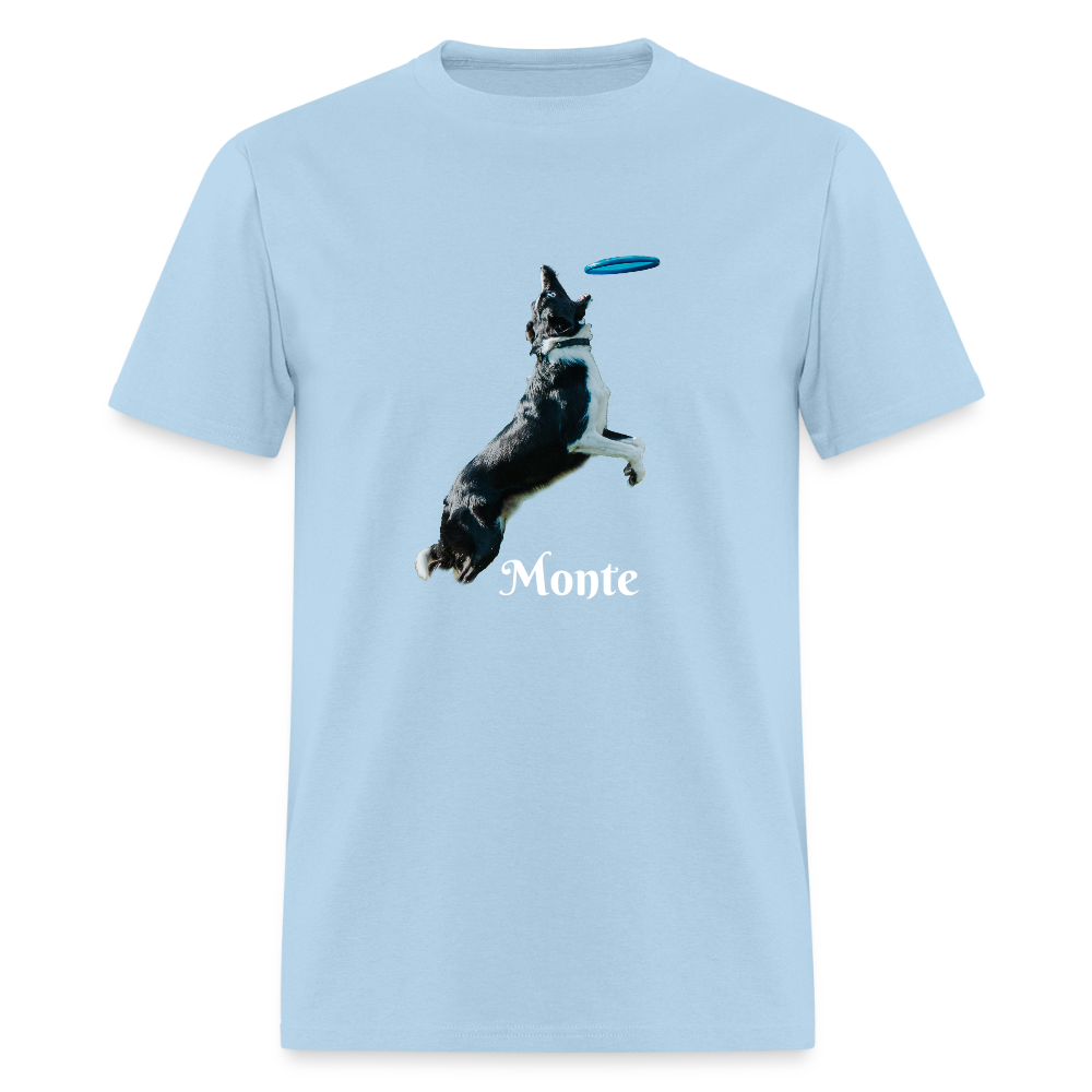 MONTY-  WOOF CREEK Unisex Classic T-Shirt - powder blue