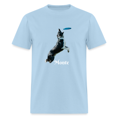 MONTY-  WOOF CREEK Unisex Classic T-Shirt - powder blue