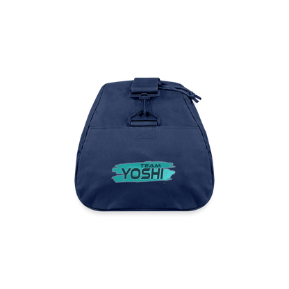 Y O S H I Recycled Duffel Bag - navy