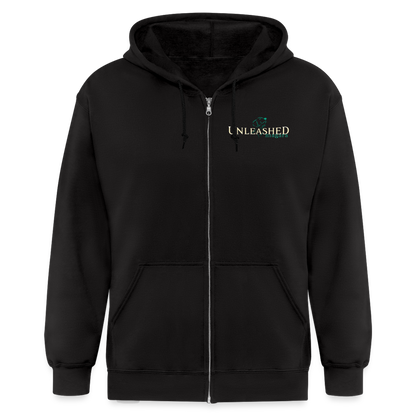 UNLEASHED NIAGARA  Zip Hoodie - black