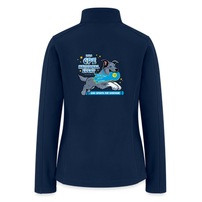 Team Pawley CPE 2025  Women’s Soft Shell Jacket - navy
