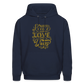 PEACE LOVE DOGS Hoodie - navy