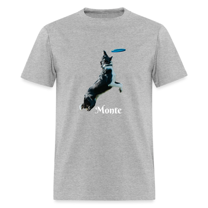 MONTY-  WOOF CREEK Unisex Classic T-Shirt - heather gray