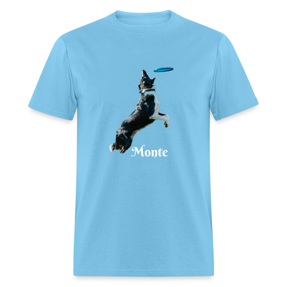MONTY-  WOOF CREEK Unisex Classic T-Shirt - aquatic blue