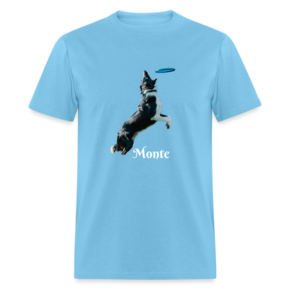 MONTY-  WOOF CREEK Unisex Classic T-Shirt - aquatic blue