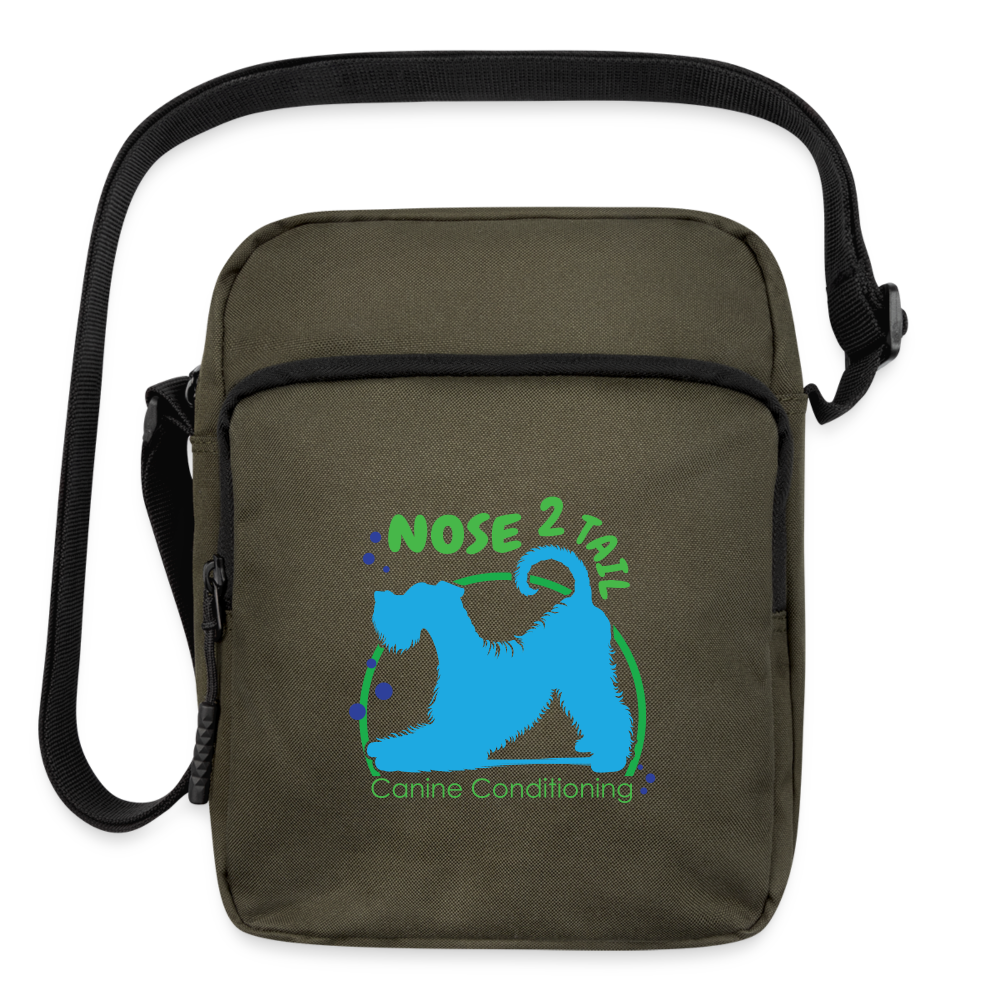 NOSE TO TAIL Crossbody Bag - olive