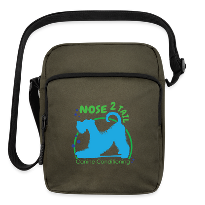 NOSE TO TAIL Crossbody Bag - olive
