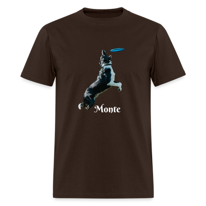 MONTY-  WOOF CREEK Unisex Classic T-Shirt - brown