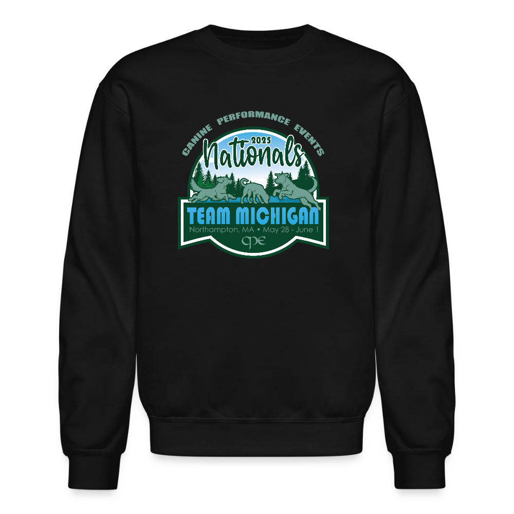 CPE TEAM MICHIGAN Crewneck Sweatshirt - black