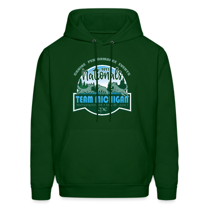 CPE TEAM MICHIGAN Hoodie - forest green