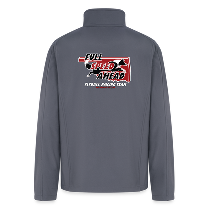 FULL SPEED AHEAD Men’s Soft Shell Jacket - gray