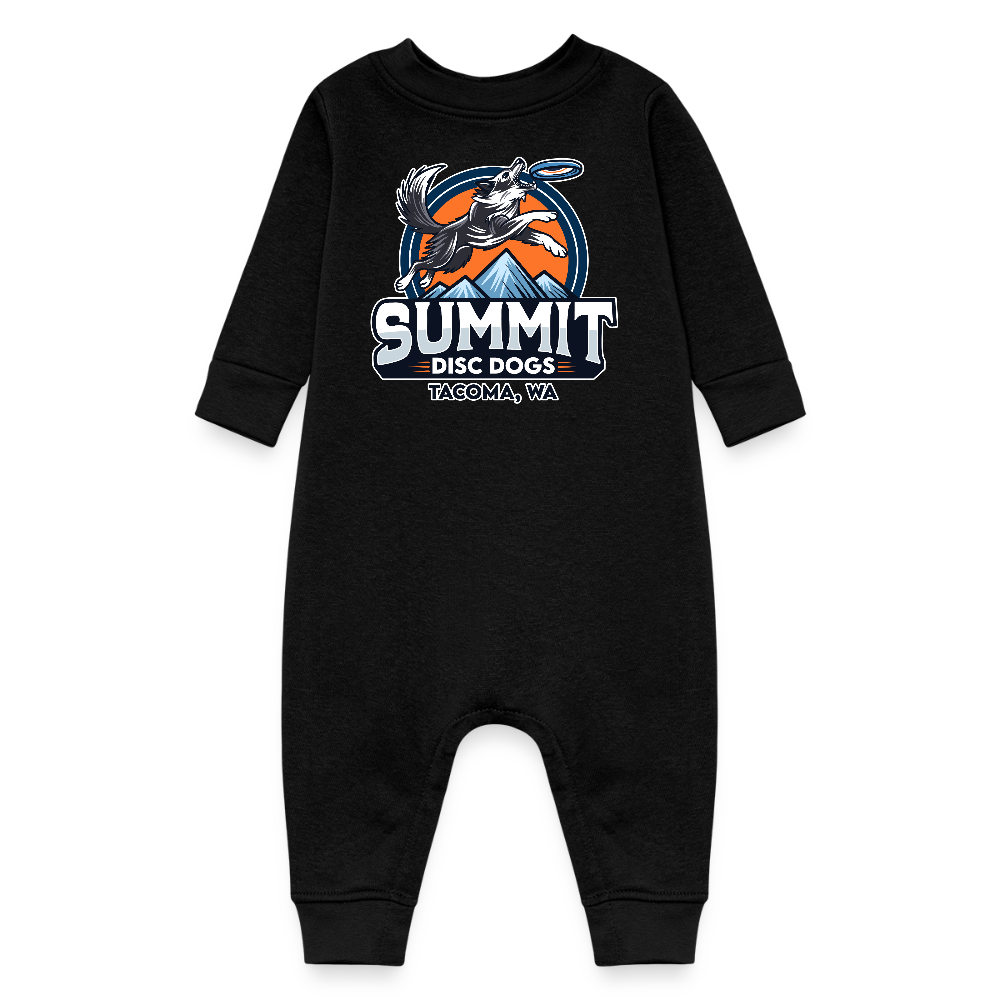 Summit disc dogs Baby Fleece One Piece - black