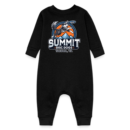 Summit disc dogs Baby Fleece One Piece - black
