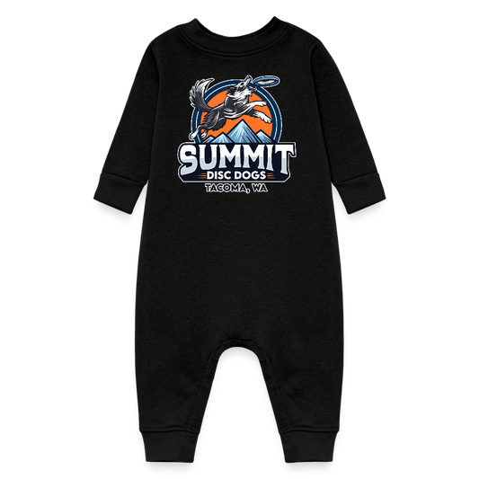Summit disc dogs Baby Fleece One Piece - black