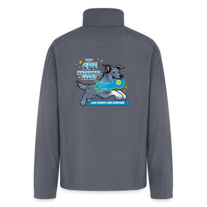 *TAYLOR* 2025 CPE NATIONALS Men’s Soft Shell Jacket - gray