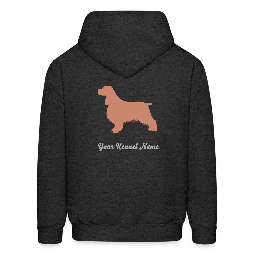 SPARKLE  Hoodie - Custom - charcoal grey