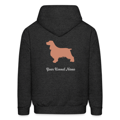 SPARKLE  Hoodie - Custom - charcoal grey
