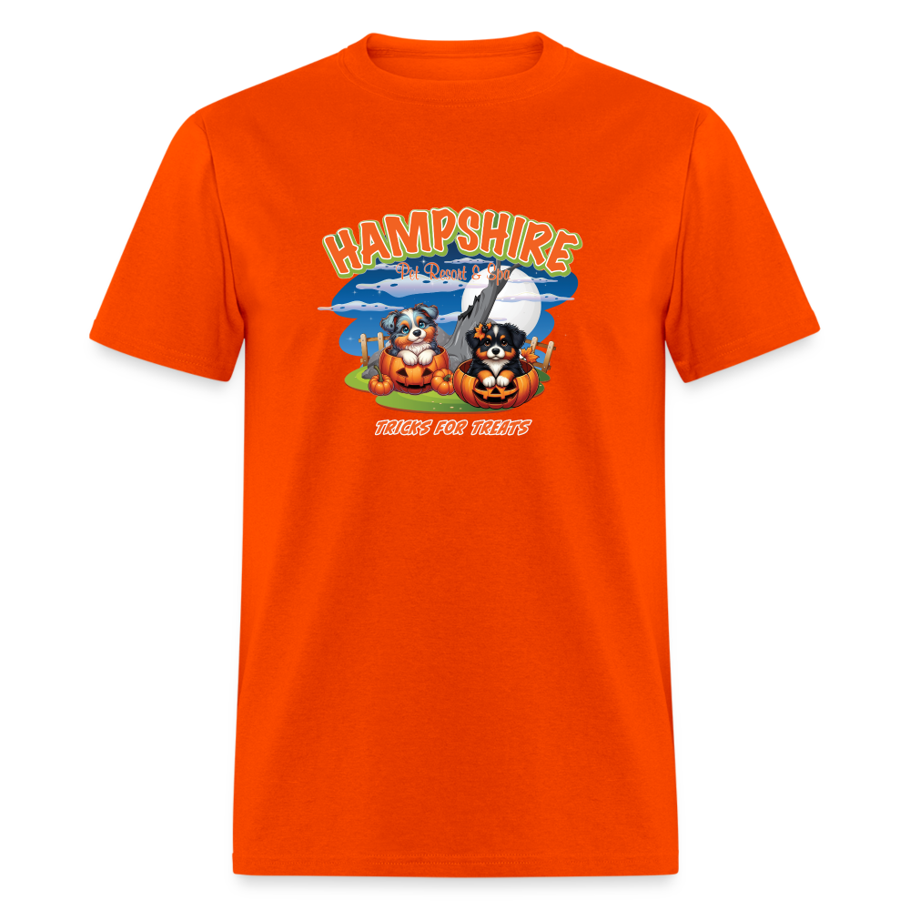 HAMPSHIRE PET - HALLOWEEN Unisex Classic T-Shirt - orange