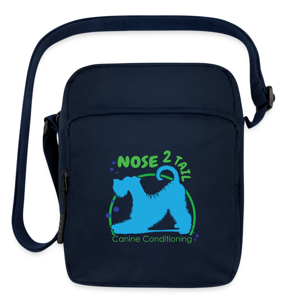 NOSE TO TAIL Crossbody Bag - navy
