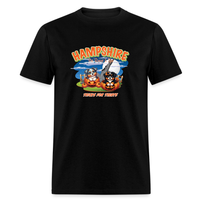 HAMPSHIRE PET - HALLOWEEN Unisex Classic T-Shirt - black