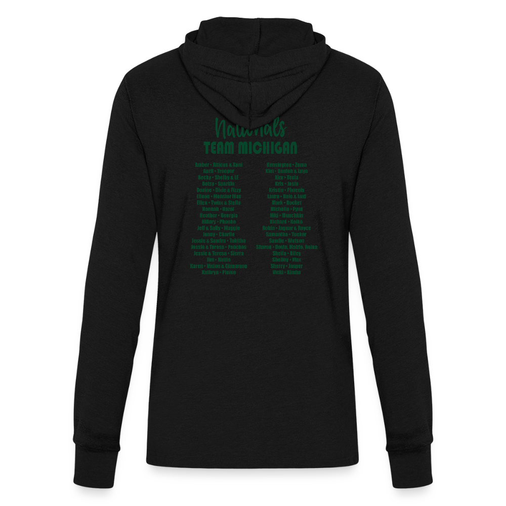 CPE TEAM MICHIGAN Unisex Long Sleeve Hoodie Shirt - black