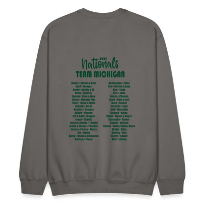 CPE TEAM MICHIGAN Crewneck Sweatshirt - asphalt gray