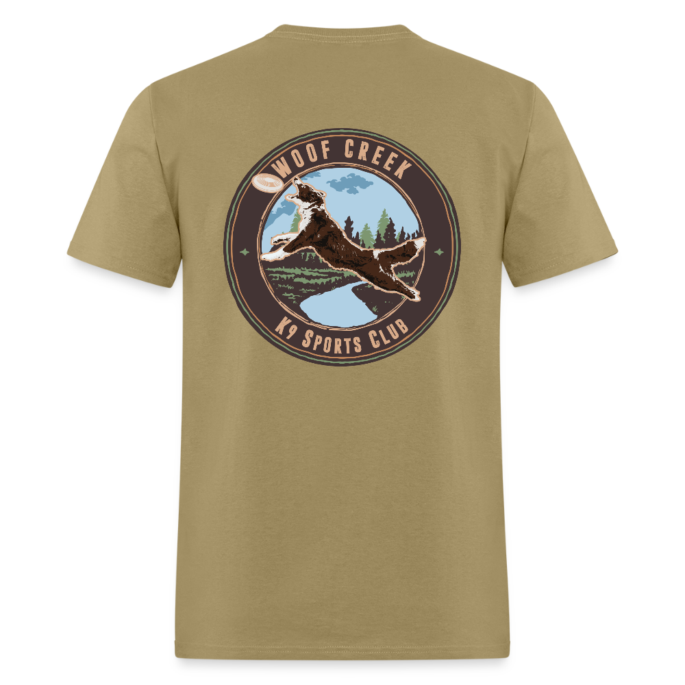 MONTY-  WOOF CREEK Unisex Classic T-Shirt - khaki