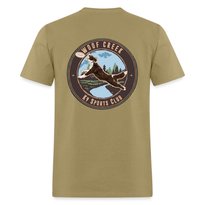 MONTY-  WOOF CREEK Unisex Classic T-Shirt - khaki