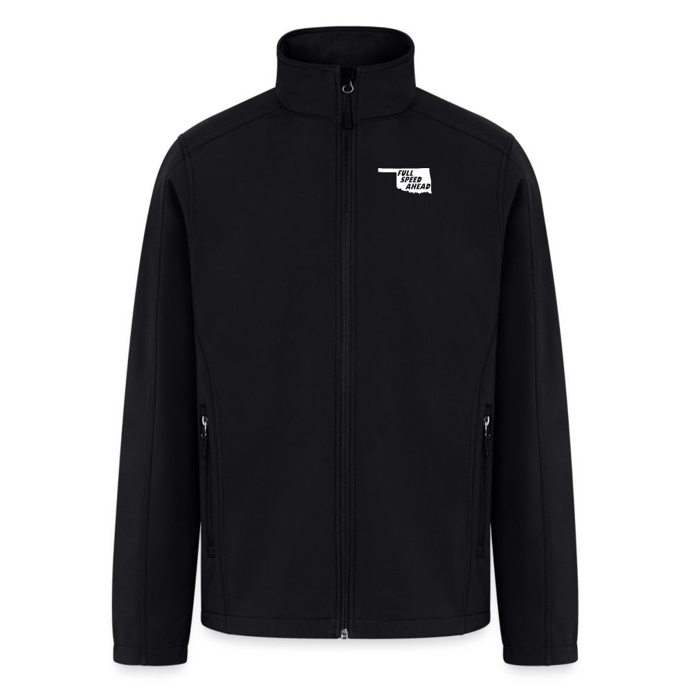 FULL SPEED AHEAD Men’s Soft Shell Jacket - black