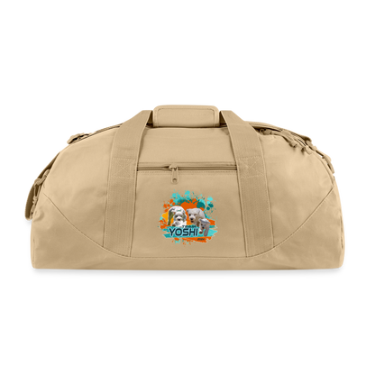 Y O S H I Recycled Duffel Bag - beige