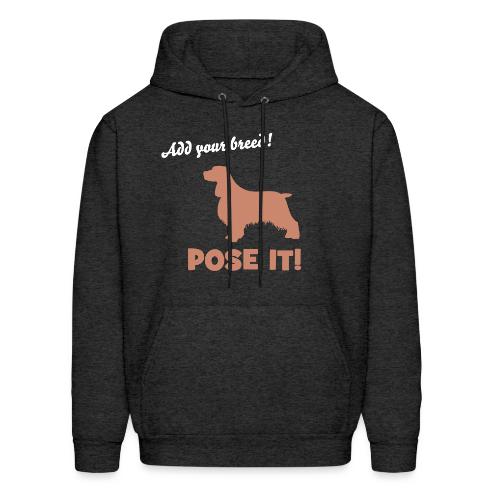 SPARKLE  Hoodie - Custom - charcoal grey