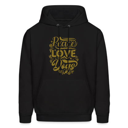 PEACE LOVE DOGS Hoodie - black