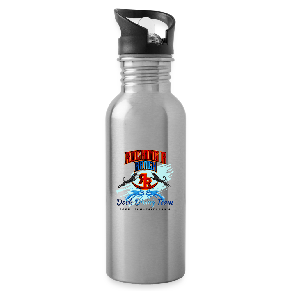 ROCKIN RANCH Water Bottle - silver